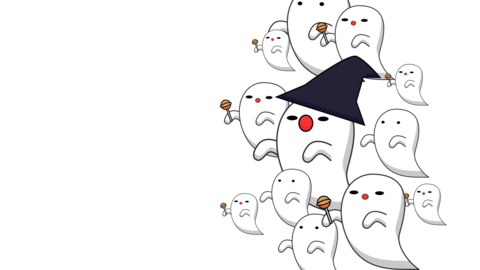 Halloween ghost cutscenes