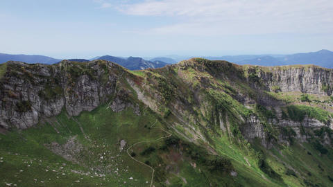Alpine Meadows Trail, Krasnaya Polyana Resort. Alpine Meadows Walking Route
