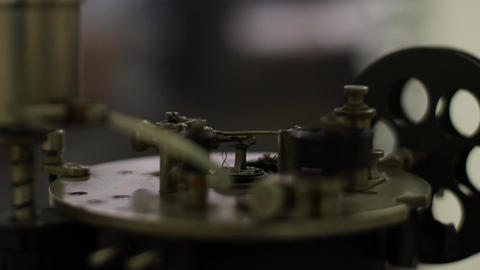 an old telegraph. equipment for sending telegrams. retro technique of the past