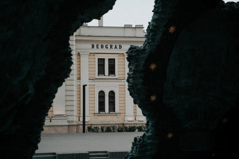 Building of old old Belgrad railway station