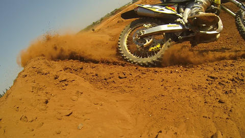 Sport Motocross exciting racing exciting tough