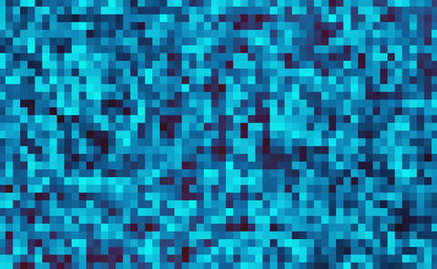 Blue Pixels Technology Background