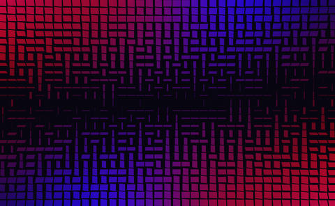 Chaotic Horizontal Break Background
