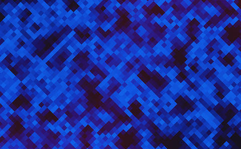 Clean Dark Blue Pixels Background