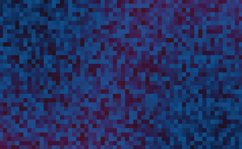 Dark Blue Pixels Technology Background
