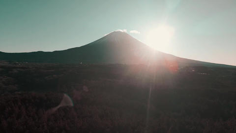 【4K】富士山と日の出