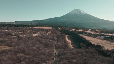 【4K】富士山のドローン映像