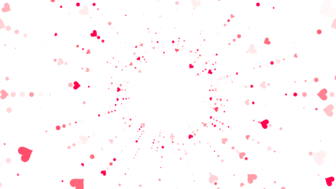 Radial White/Red Heart Animation with Alpha Channel GIF 22594350 ...