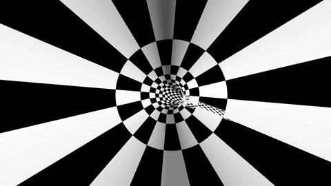 infinity checkboard tunnel