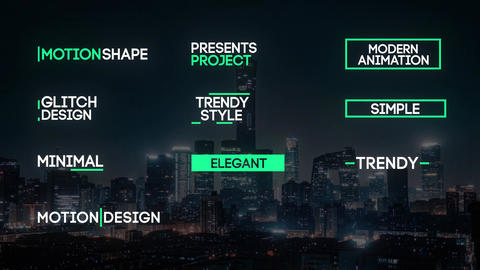 Glitch Titles for Premiere Pro Essential Graphics