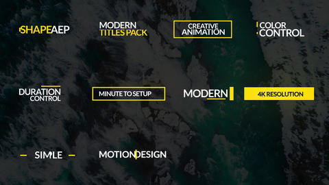 Minimal Modern Titles for Premiere Pro Essential Graphics