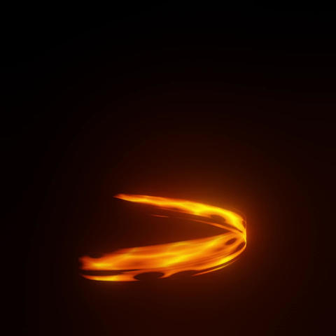 Animated fire trail effect 2d and 3d ani 애니메이션 GIF 23204133 ...