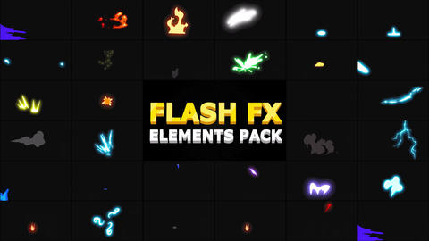 Cartoon Action Effects | Motion Graph 스톡 애니메이션 23599884 | MotionElements