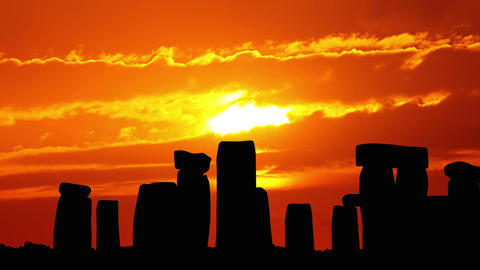 Stonehenge at Sunset
