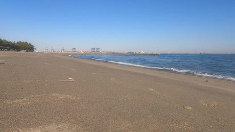 sandy beach on a sunny day