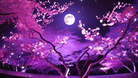専用◉「月夜の告白」と「桜散る」 黒月夜桜🐈‍⬛🌙🌸 on X: 