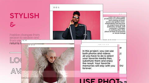 Sweet Gradient Slideshow 애프터 이펙트 템플릿 24578077 | MotionElements