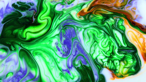 Abstract Colorful Ink Movements Spreads On Wate Animated GIF 25375604 ...