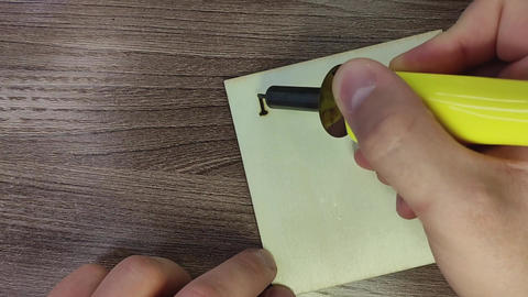 Woodburning ASMR love you first