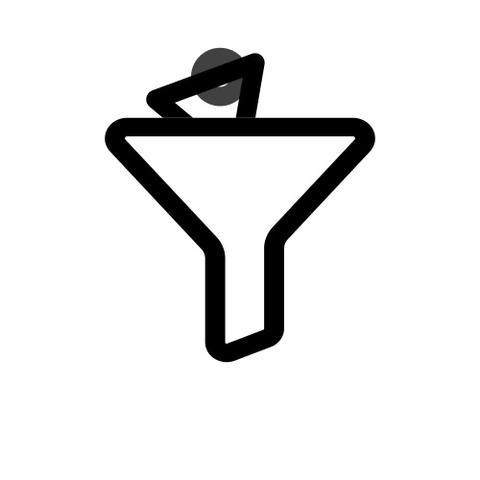 Filter icon lottie loop animation