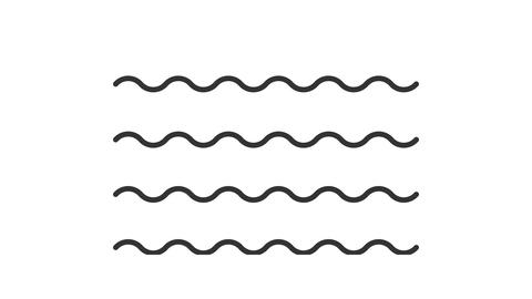 Surf zone line animation