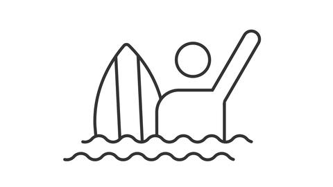Emergency signal animated icon