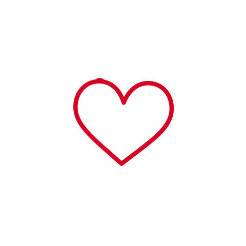 Heart like icon ainimation