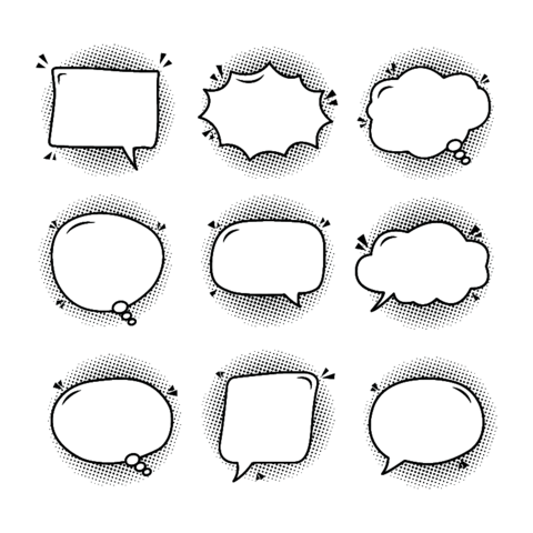 Bubble speech