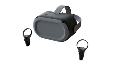 VR Headset with Controllers 3D Model 3D model 27487316 | MotionElements