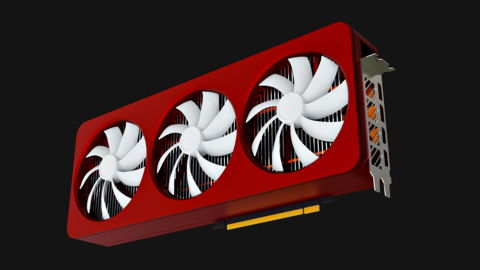 Graphics Video Card 3D model 27532364 | MotionElements