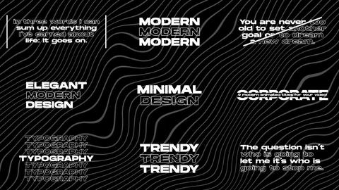 Animated Text Titles