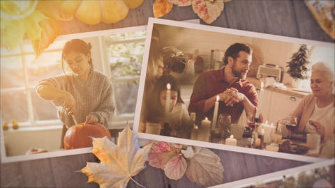Thanksgiving Day Slideshow Opener for FCPX