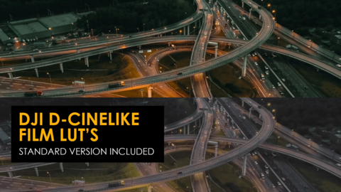 DJI D Cinelike Film and Standard Luts