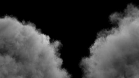 Footage enveloped in smoke