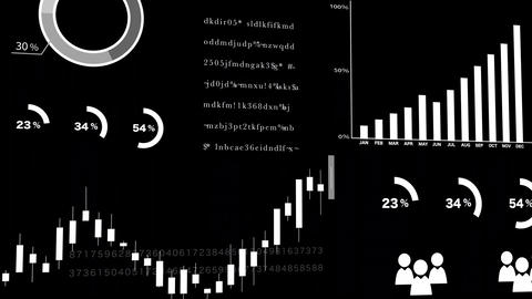 Loop animation of charts and graphs vers 애니메이션 GIF 28382920 ...