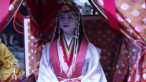 Saigu Gyouretsu Japanese traditional Matsuri KYOTO Arashiyama