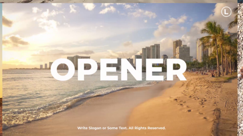 Light Photo Logo Opener FCPX