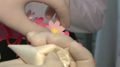 Cook Hands Making Sweets 1