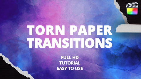 Torn Paper Transitions for FCPX