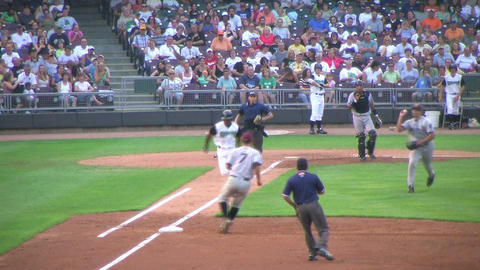 Baseball Out At First Base 03