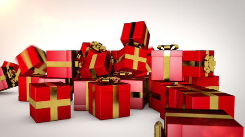 Gift Boxes Logo Animation