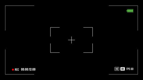 Camera recording screen overlay. Came 스톡 애니메이션 29562782 | MotionElements