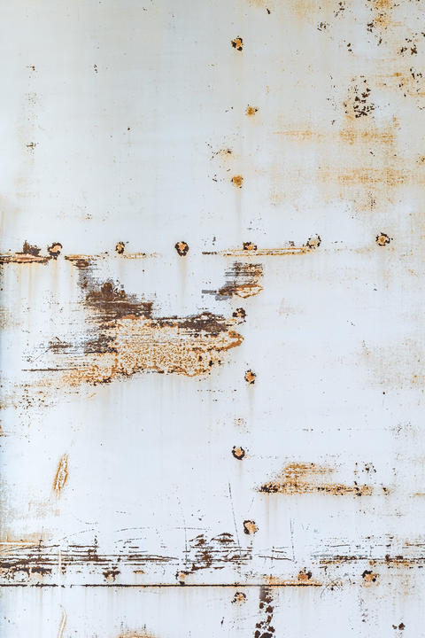 rusty warehouse iron door background material