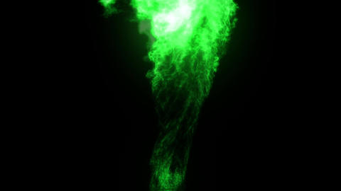 Green fire tornado loop effect Animated GIF 29879125 | MotionElements