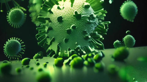 Germs Under Microscope Gif