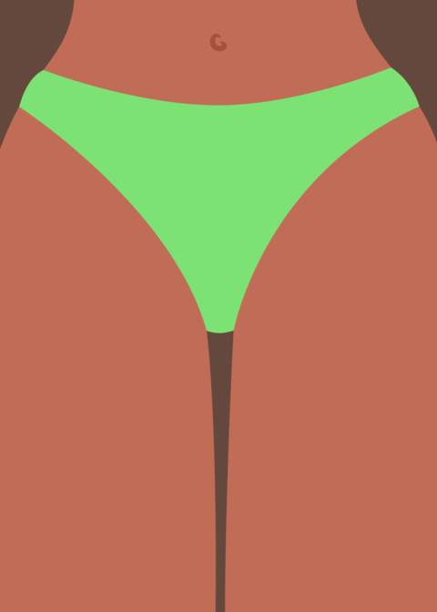 Summer poster with beautiful woman legs