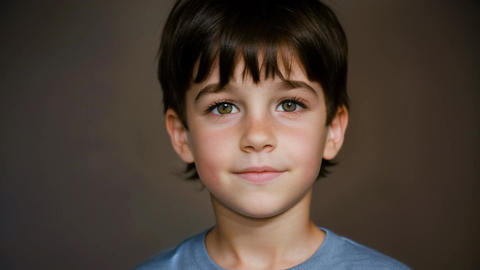 Aging process from boy to old man timelapse of life