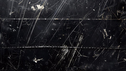 Animated Grunge Looped Old Damaged Scratched Black Texture Overlay Background