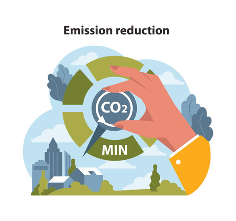 Hand magnifying CO2 with a mission to minimize