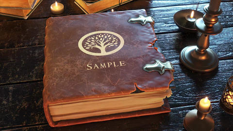 Ancient Book Opening